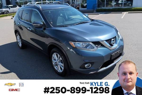 2014 Nissan Rogue AWD with 7 Seater, GPS, Sunroof, Power