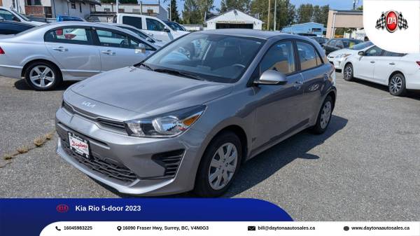 2023 Kia Rio LX+ Auto 5-door for $0 Build Credit,