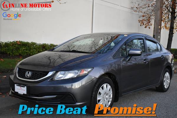 2014 Honda Civic LX for $0 Build Credit, Poor Credit,