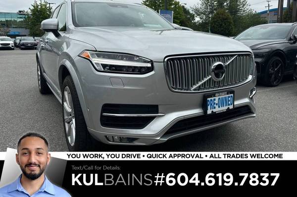 2016 Volvo XC90 T6 Inscription AWD for $0 Build Credit,