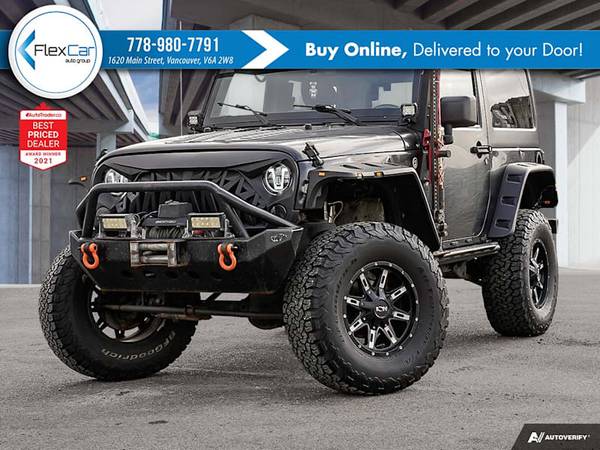 2016 Jeep Wrangler Sahara 4WD for $0 Build Credit, Poor