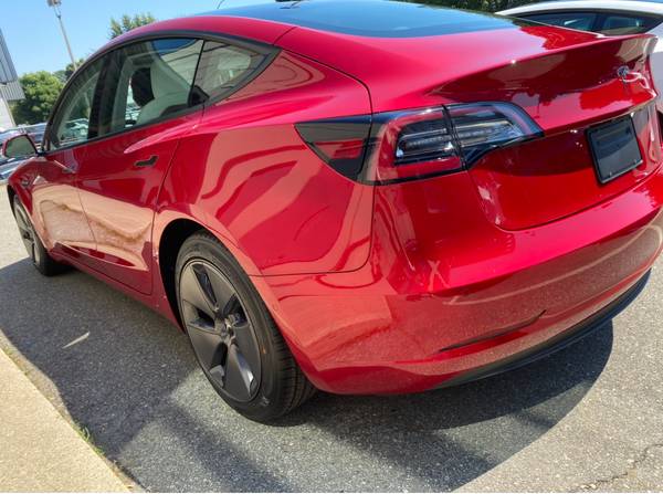 2021 Tesla Model 3 Standard Range for $0 Build Credit,