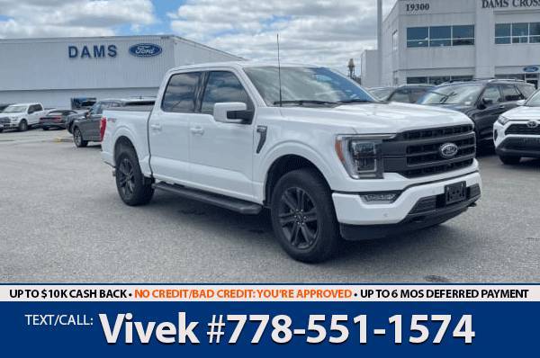 2023 Ford F-150 Pickup: Low Mileage, No Accidents, Keyless Start