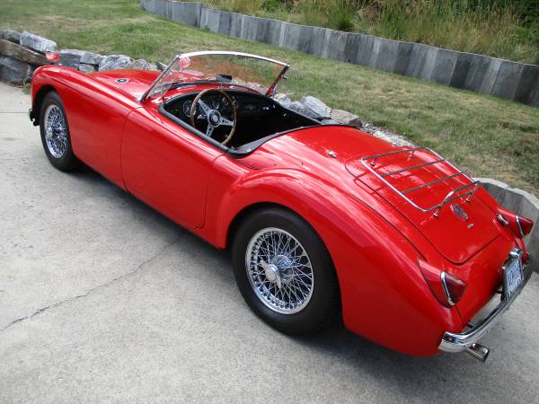 1960 MGA Roadster Interior BC for $0 Build Credit, Poor