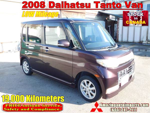 2008 Daihatsu Tanto Van with LOW Mileage - 19,000 km