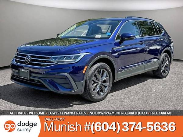 2023 Volkswagen Tiguan Comfortline 4MOTION SUV for $0 Build Credit,