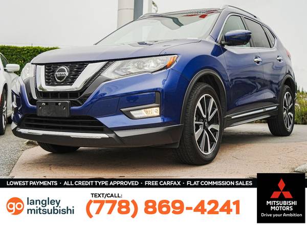 2020 Nissan Rogue AWD S for $0 Build Credit, Poor