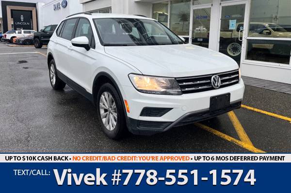 2021 VW Tiguan Trendline AWD: Heated Front Seats, Back-up Cam