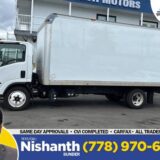 2016 Isuzu NQR 18' Dry Box with Railgate and CVI