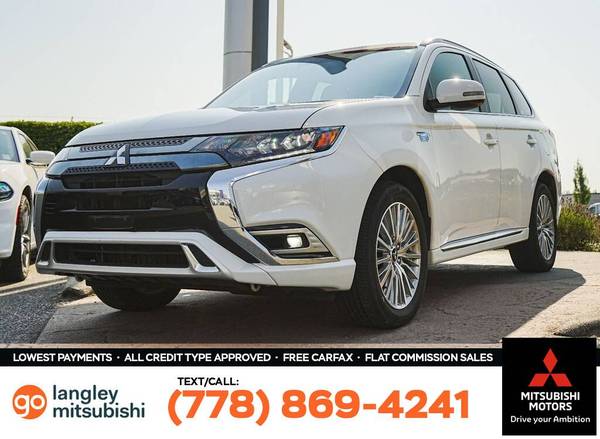 2020 Mitsubishi Outlander PHEV SEL | S-AWC | ANDROID &