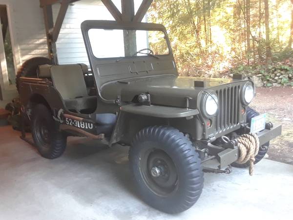 1952 Willys Jeep Military for $0 Build Credit, Poor Credit,