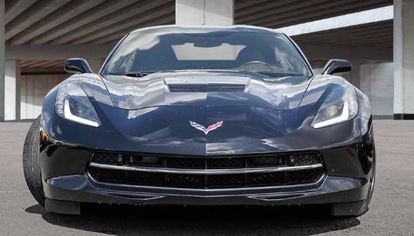 2016 Chevrolet Corvette Z51 2LT for $0 Build Credit, Poor