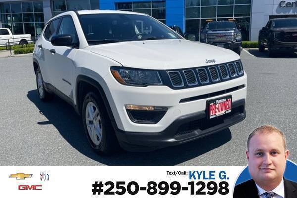 2018 Jeep Compass Sport FWD for $0 Build Credit, Poor