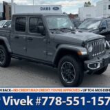 2022 Jeep Gladiator Overland: Navi, No Accidents, Local, Low KMs