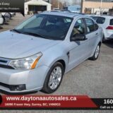 2008 Ford Focus SES 4dr Sdn with Leather, Sunroof, Bluetooth