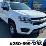 2020 Chevrolet Colorado Work Truck for $0 Build Credit, Poor