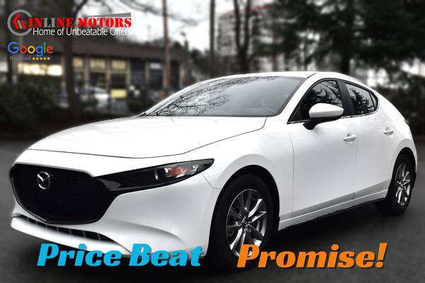 2023 Mazda3 Select FWD for $0 Build Credit, Poor Credit,