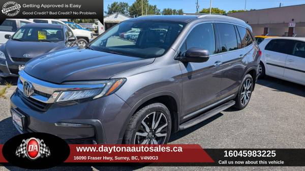 2019 Honda Pilot Touring AWD for $0 Build Credit, Poor