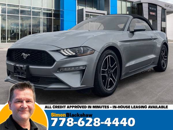 2022 Ford Mustang EcoBoost Convertible for $0 Build Credit, Poor