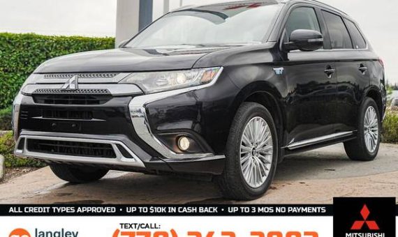 2019 Mitsubishi Outlander PHEV AWD SUV for $0 Build Credit,