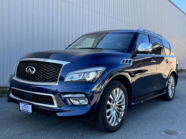 2016 INFINITI QX80 4WD 8-Passenger for $0 Build Credit, Poor