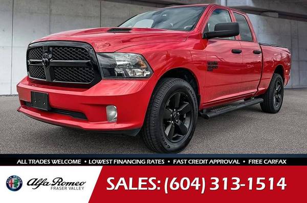 2022 Ram 1500 Classic Express 4WD for $0 Build Credit,