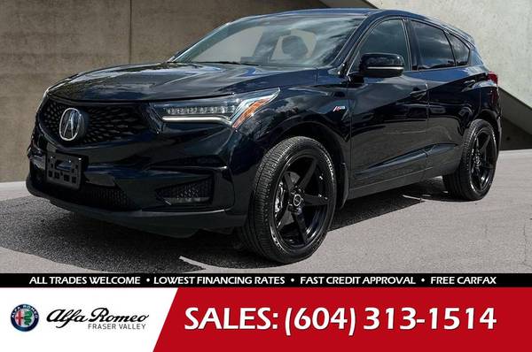 2019 Acura RDX A-Spec for $0 Build Credit, Poor Credit,