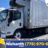 2015 Isuzu NPR 16' Box with Carrier Reefer and Power