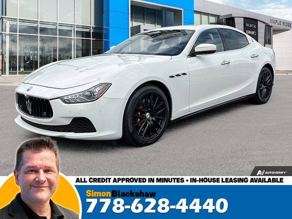 2017 Maserati Ghibli S Q4 for $0 Build Credit, Poor