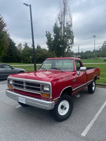 1989 Dodge D250/W250 Cummins for $0 Build Credit, Poor Credit,