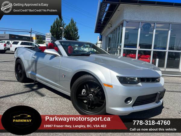 2015 Chevrolet Camaro LT Convertible for $0 Build Credit, Poor