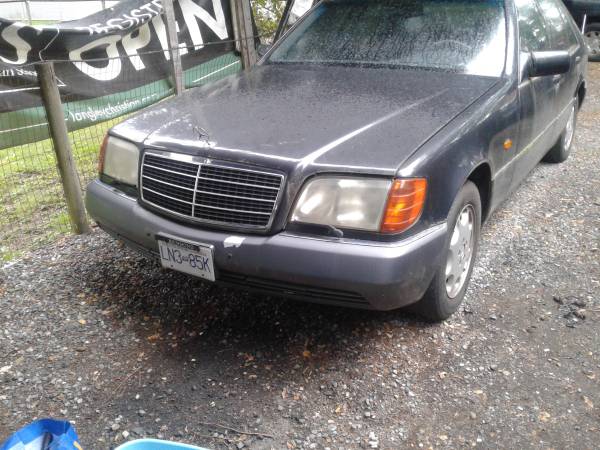 1993 Mercedes 300SE (101,000 km) for $0 Build Credit, Poor