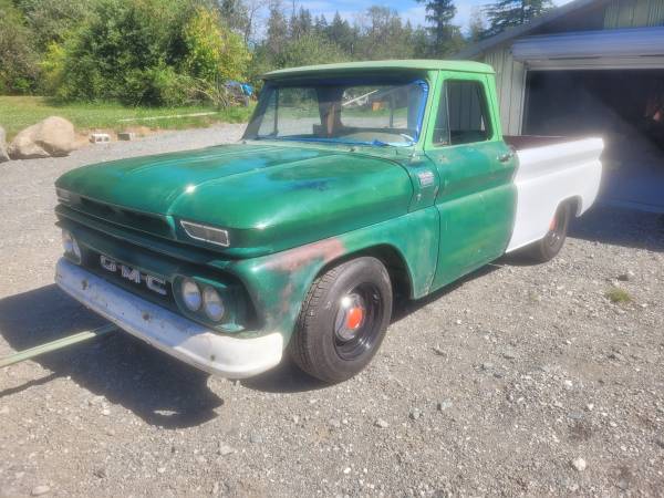 1965 GMC Fleetside Shortbox Project for $0 Build Credit, Poor