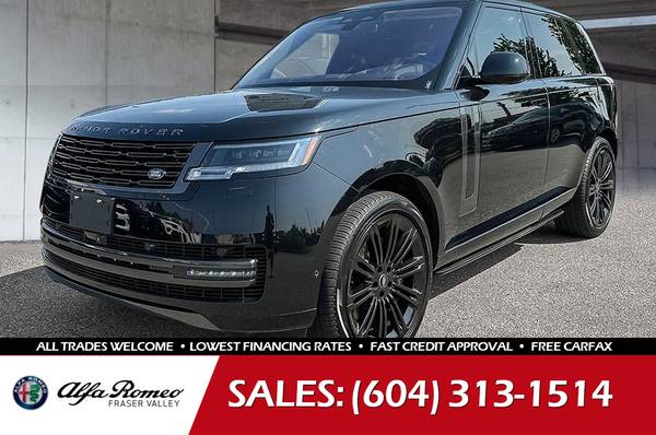 2023 Land Rover Range Rover First Edition SWB for $0