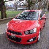 2012 Chevrolet Sonic LTZ Manual for $0 Build Credit, Poor