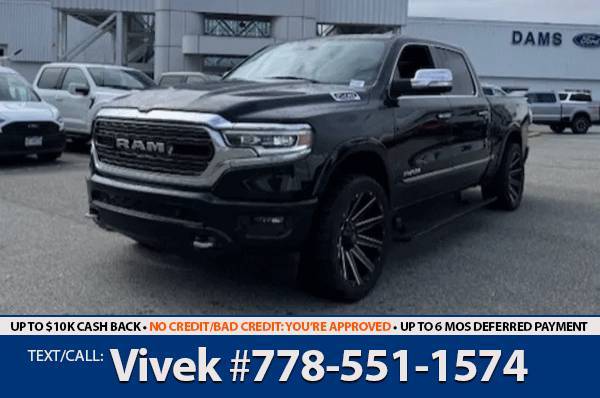 2019 Ram 1500 Limited for $0 Build Credit, Poor Credit,