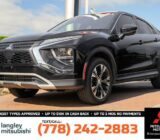 2022 Mitsubishi Eclipse Cross SE S-AWC for $0 Build Credit,