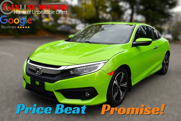 2016 Honda Civic EX-L for $0 Build Credit, Poor Credit,