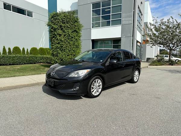 2013 Mazda 3 GT 6-Speed Manual Leather A/C, No Accidents,