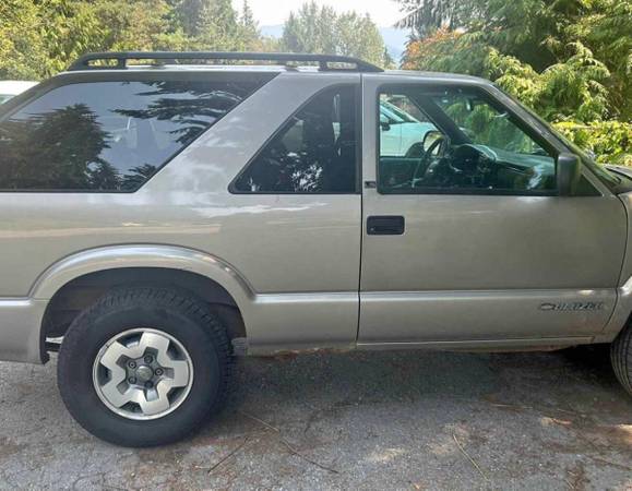 2002 Chevrolet Trailblazer 4x4 with Brand New Tires for $0