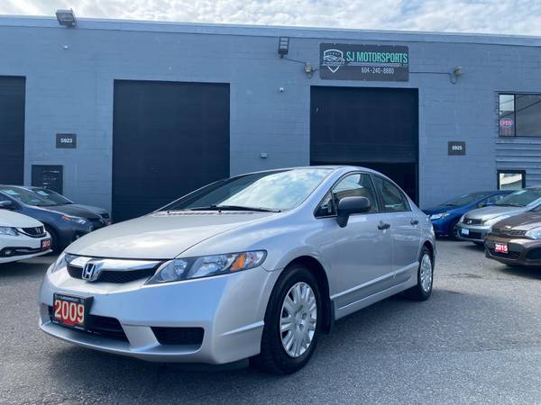 2009 Honda Civic, 119Km, 3 Months Warranty for $0 Build