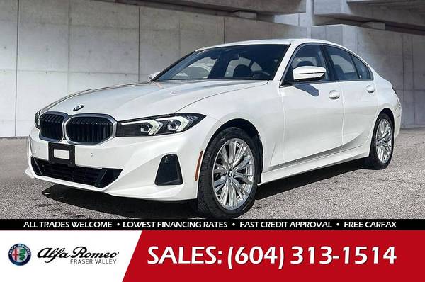 2023 BMW 3 Series 330i xDrive for $0 Build Credit,