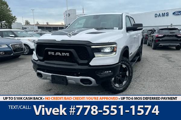 2020 Ram 1500 Rebel for $0 Build Credit, Poor Credit,