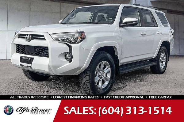 2021 Toyota 4Runner SR5 4WD for $0 Build Credit, Poor