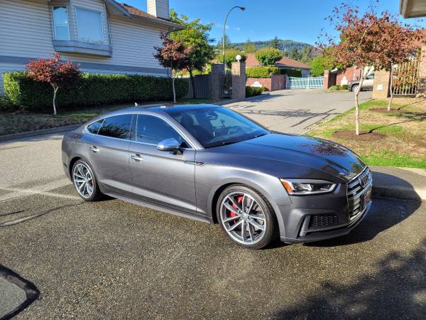 2018 Audi S5 Sportback 3.0 Turbo for $0 Build Credit,