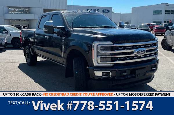 2023 Ford F-350 SRW Pickup: Twin Panel Moonroof, BC Unit