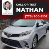 2018 Toyota Sienna SE 63,194 KM - 1 Owner for