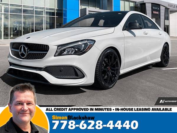 2018 Mercedes-Benz CLA 250 Turbocharged Heated Leather Seat Memory for