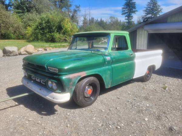 1965 GMC Fleetside Shortbox Project for $0 Build Credit, Poor