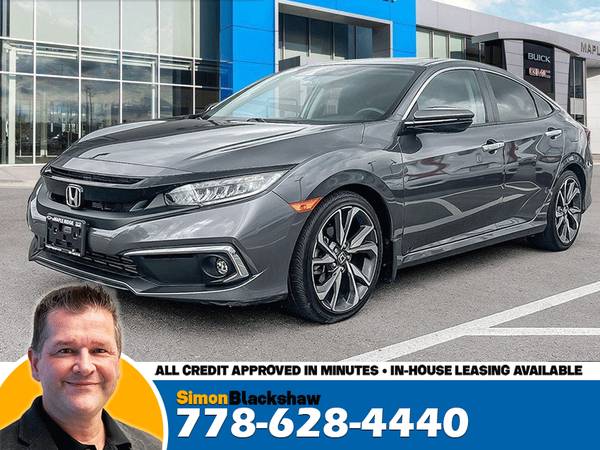 2020 Honda Civic Sedan Touring for $0 Build Credit, Poor